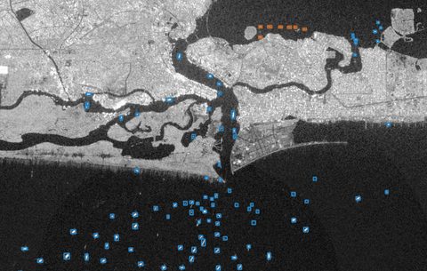 Artwork for xView3-SAR: Detecting Dark Fishing Activity Using Synthetic Aperture Radar Imagery
