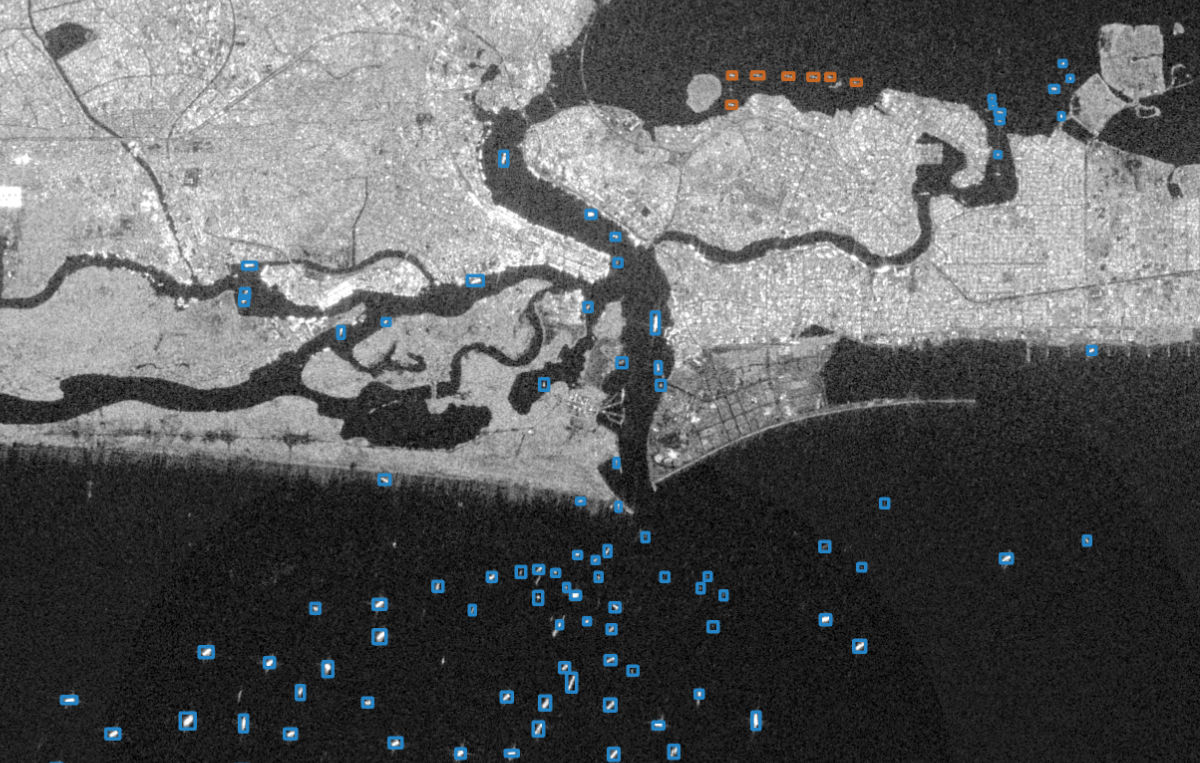 xView3-SAR: Detecting Dark Fishing Activity Using Synthetic Aperture Radar Imagery